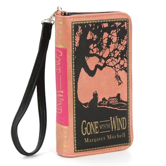 Comeco Handbags - Gone With the Wind Vinyl Wallet Wristlet